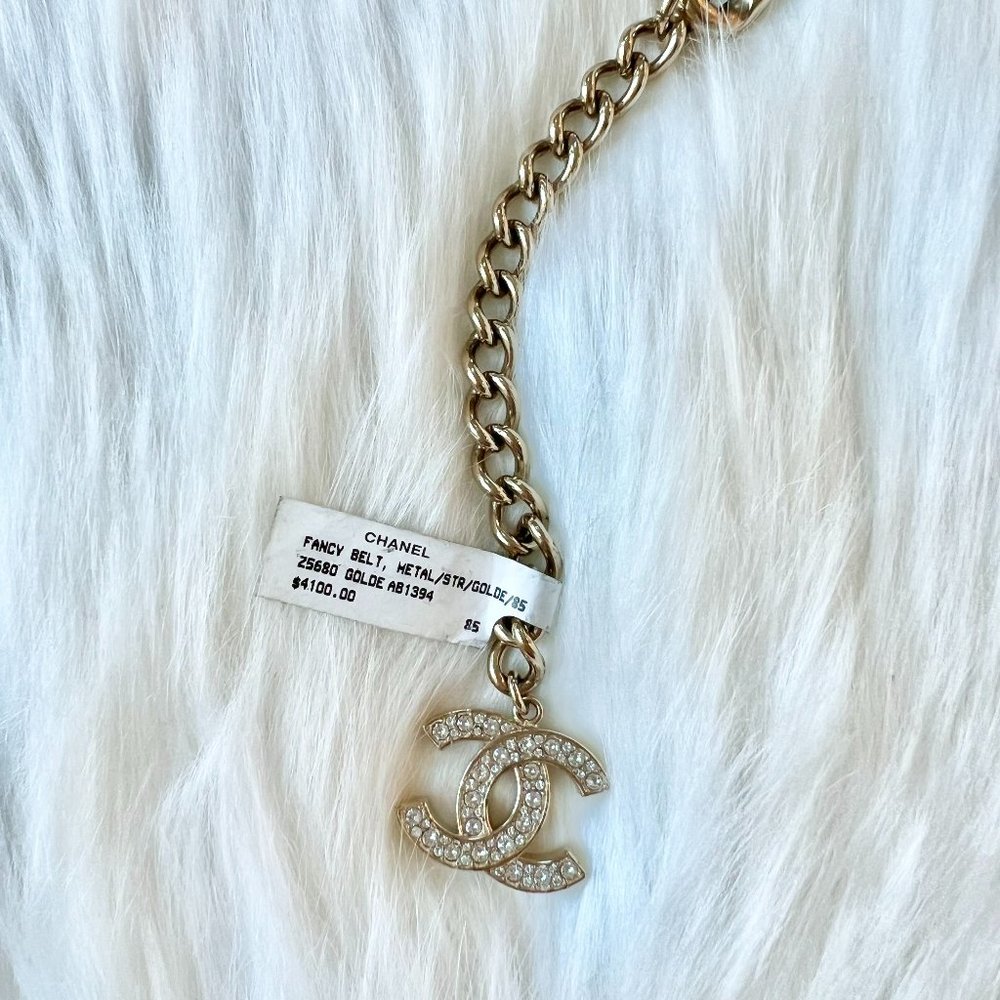 Chanel Women's Gold Belt / Mens Chain CC - Picture 8 of 12